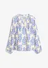Bluse i viskosemiks med pent fall, bonprix