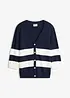 Cardigan med striper, bonprix