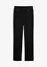 Treggings av twill i elastisk bomullsmiks, bonprix