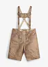 Drakt-shorts av imitert skinn, bonprix