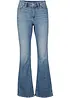 Bootcut jeans mid waist, økologisk bomull, bonprix