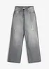 Wide Leg-jeans Mid Waist, bonprix