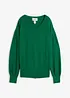 Finstrikket cardigan i myk viskosemiks, bonprix