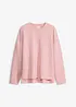 Oversized sweatshirt av viskosemiks, bonprix