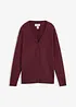 Finstrikket cardigan i myk ullmiks, bonprix