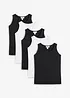 Lang topp i 100% bomull (5-pack), bonprix