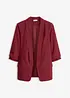 Lang blazer med draperte ermer, bonprix