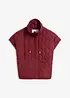 Oversized, vattert funksjonsvest, vannavvisende, bonprix
