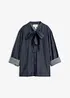 Denimbluse i 100% bomull, bonprix