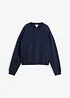 Kort sweatshirt i 100% økologisk bomull, bonprix