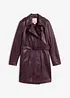 Trenchcoat av lammenappa, bonprix