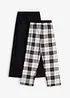 Pyjamasbukse i 100% økologisk bomull (2-pack), bonprix