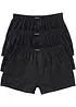 Vid boksershorts i bomullsjersey (3-pack), bonprix