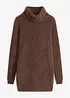 Oversized genser med rullekrage, bonprix