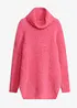 Oversized genser med rullekrage, bonprix
