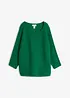 Oversized, ribbestrikket genser i viskosemiks, bonprix