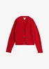 Grovstrikket cardigan i 100% bomull, bonprix