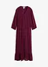 Maxikjole i chiffon, bonprix