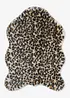 Teppe i leopardmønstret fuskepels, bonprix