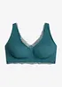 Minimizer-bralette uten bøyle med delikat blonde, bonprix