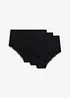 Seamless, high waist truse i polyamid (3-pack), bonprix