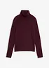 Genser i myk kasjmirmiks med Good Cashmere Standard® og rullekrage, bonprix