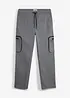 Regular fit cargobukse, straight, bonprix