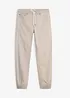 Regular Fit slip on-bukse, Tapered, bonprix