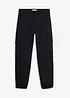 Regular fit cargobukse med stretch, tapered, bonprix