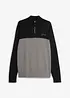Half zip genser i regular fit, bonprix