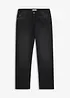 Varmende, relaxed fit jeans med komfortlinning, straight, bonprix
