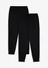 Joggebukse (2-pack), bonprix