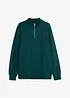 Half zip sweatshirt i 100% økologisk bomull, bonprix