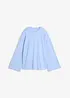 Lang topp i lett materiale, bonprix