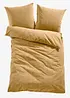 Flanellsengesett i linstil, bonprix