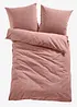 Flanellsengesett i linstil, bonprix