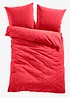 Flanellsengesett i linstil, bonprix