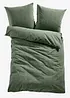 Flanellsengesett i linstil, bonprix