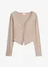 Ribbet topp, bonprix