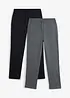Joggebukse (2-pack), bonprix