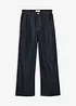 Wide leg jeans high waist, bonprix