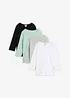 Topp med 3/4-lange ermer (4-pack), bonprix