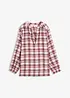 Bluse i flanell av 100% bomull, bonprix