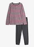 Pyjamas i 100% bomull, bonprix