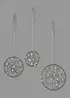 LED-hengepynt (3-delt sett), bonprix