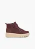 Ankelhøye sneakers med platåsåle fra Jana, Jana