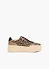 Sneakers fra Marco Tozzi med Animal-detaljer, Marco Tozzi