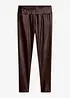 Varmende leggings i imitert skinn, bonprix