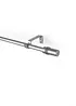 Gardinstang med endestykke sylinder, bonprix