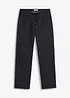 Lette Regular Fit pull on-jeans med stretchlinning, Straight, bonprix